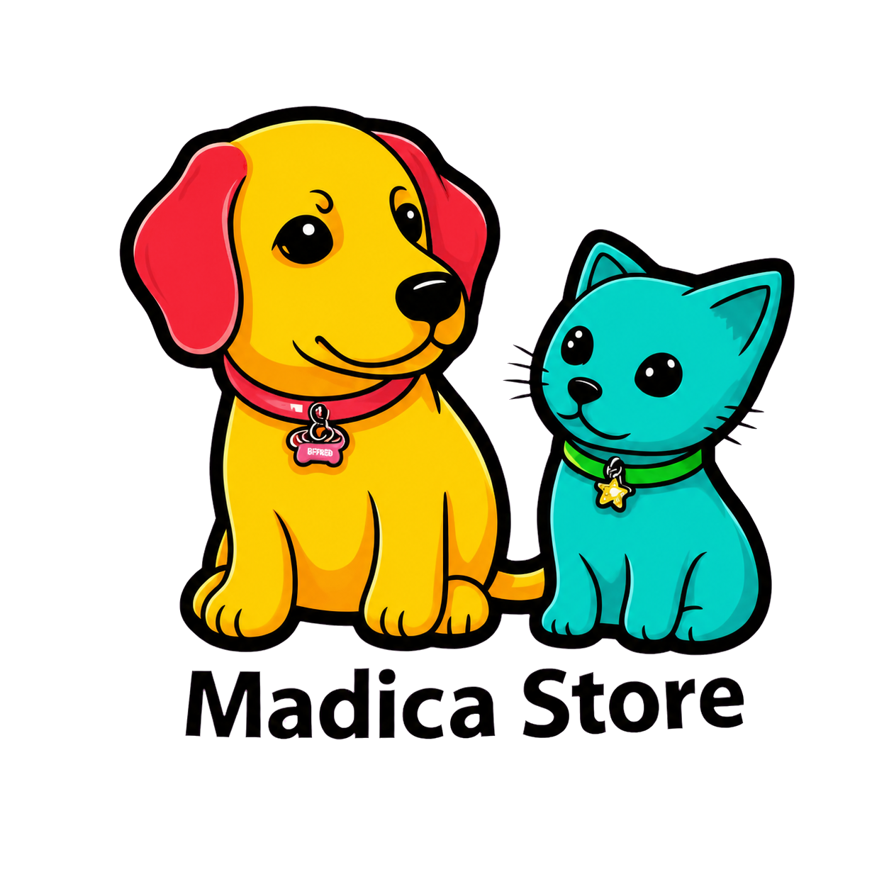 Logo Madica Store Pet Shop & Grooming